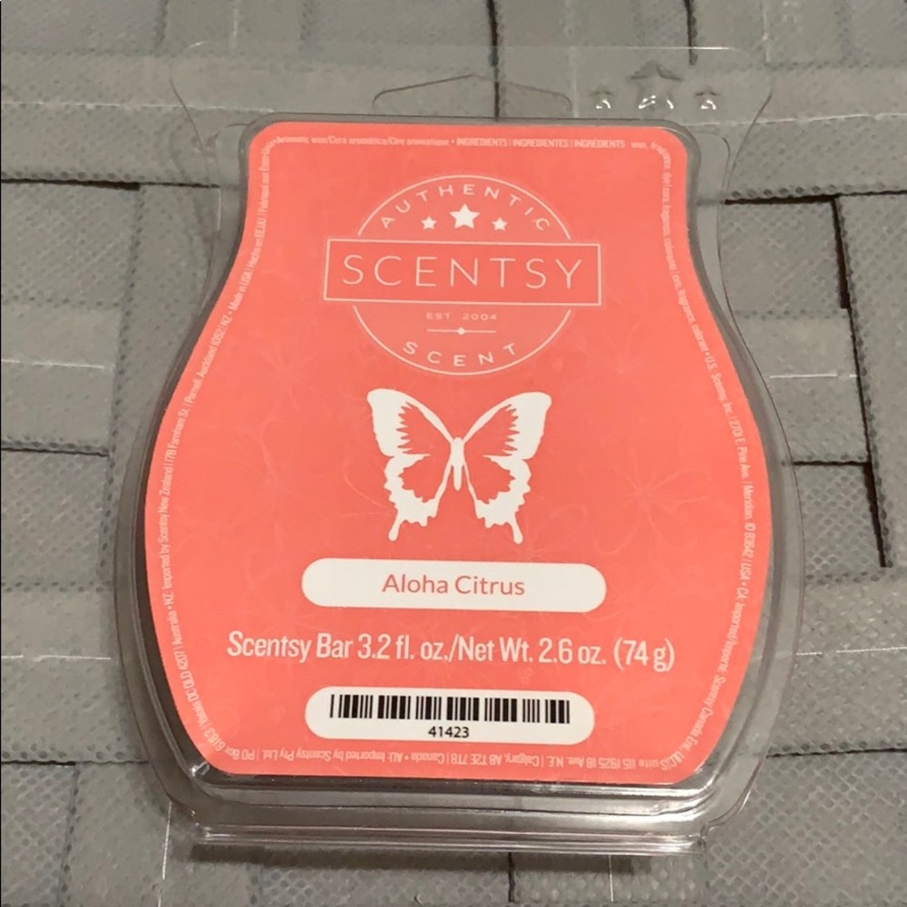 Scentsy Aloha Citrus bar